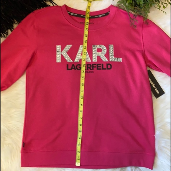 KARL LAGERFELD PARIS SWEATSHIRT - Picture 5 of 7